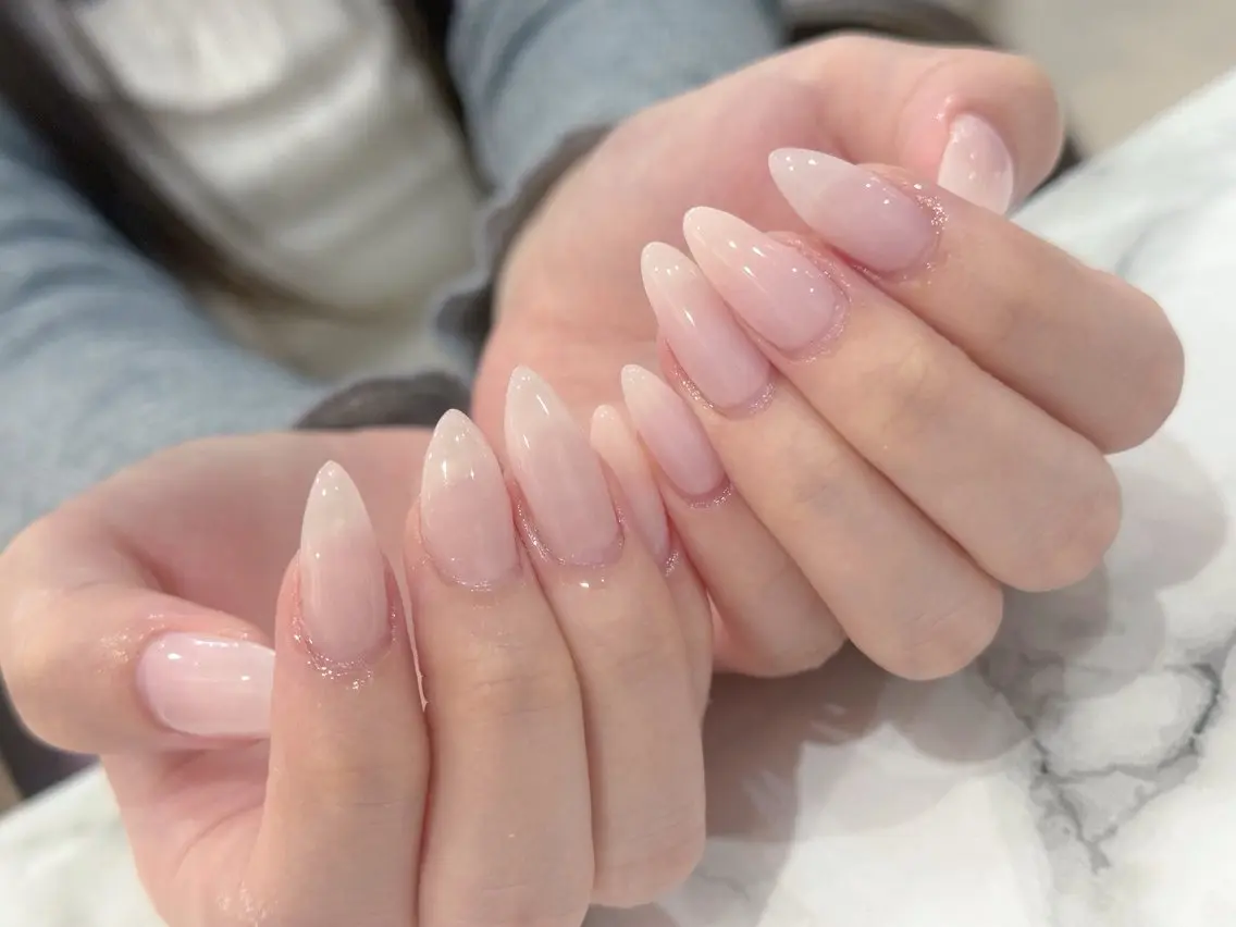 セミロング ハンドネイル 杉谷 百花のネイルデザイン