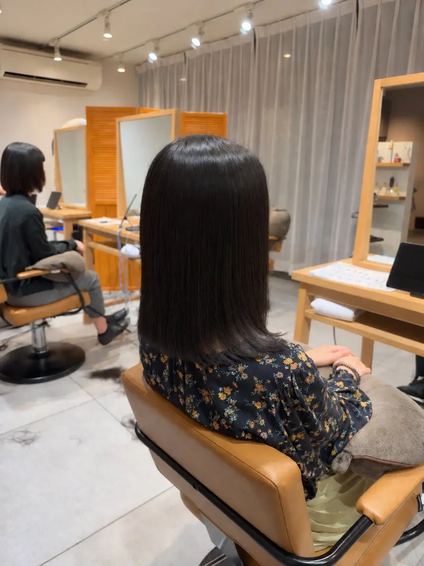 ミディアム fumika ☪︎⋆のヘアスタイル