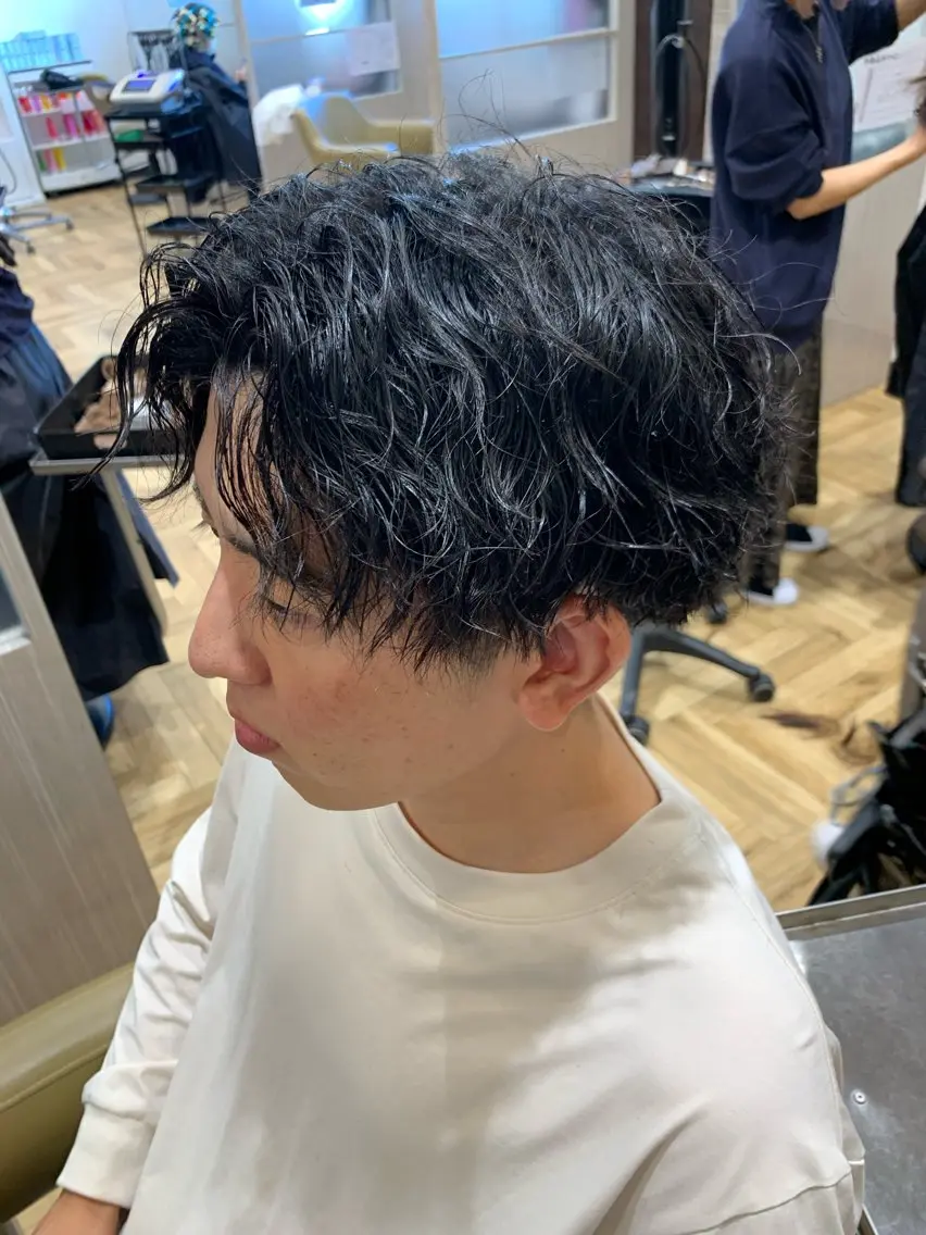 【💇🏻♂️メンズ限定✂️】カット + パーマの写真