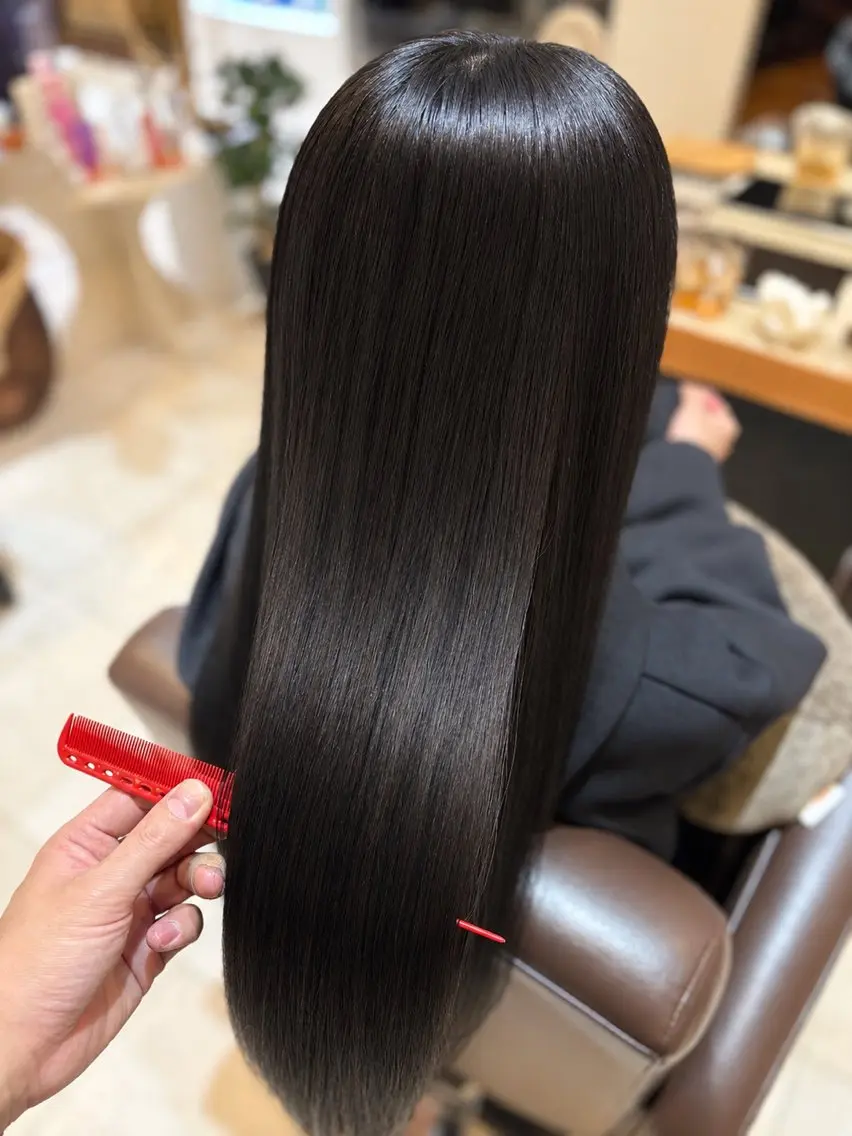 ロング カラー カット ヘアカラー 伊勢崎/nap hair 秋山拓未のヘアスタイル
