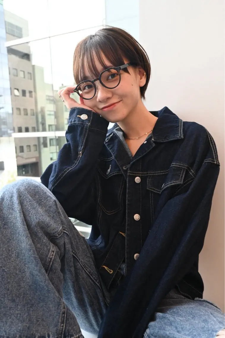 ショート カラー パーマ ヘアアレンジ カットモデル募集中/ 店長/角田真哉のヘアスタイル