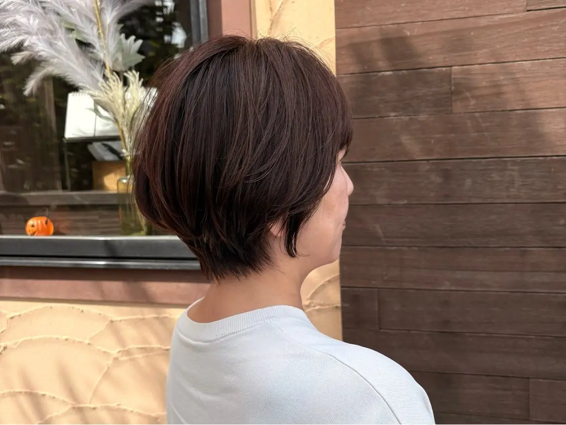 ショート ショートヘア カット ヘアカラー ヘッドスパ 自然な矯正/ 小顔カット/森彪真のヘアスタイル