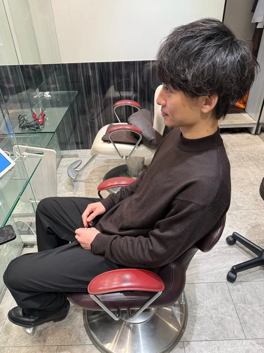 メンズ カット ヘアセット ✨上村 潤平✨メンズヘア✨のヘアスタイル