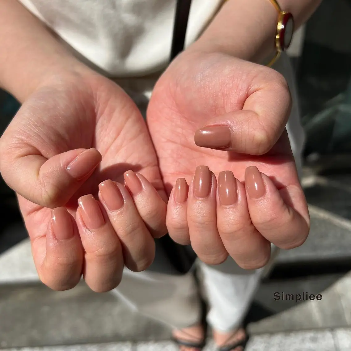 【ハンド】ワンカラー/ラメ/マグネット/ちぐはぐ(90分/3.850)　オフありの写真