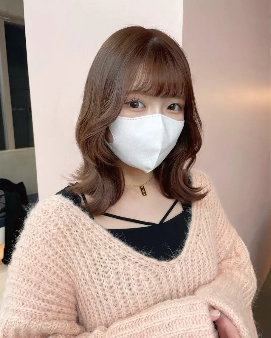 ミディアム カラー ayaka♡ 柔らかカラーのヘアスタイル