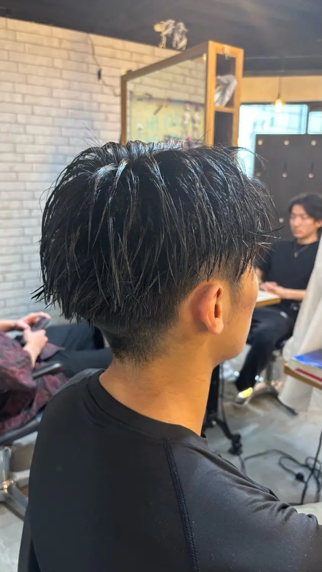 ショート メンズ ツイスパ特化 石川 歳也のヘアスタイル