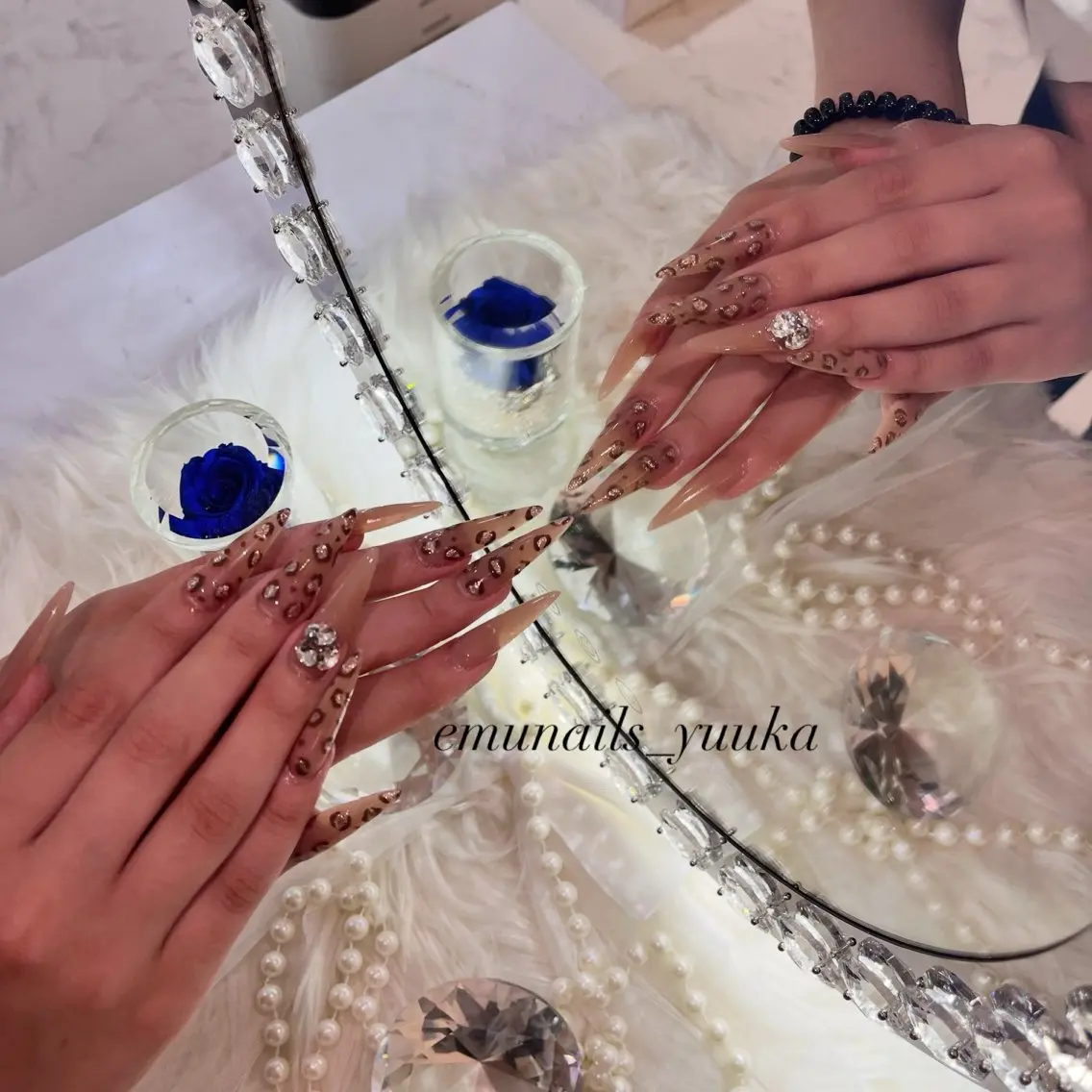ネイル スカルプネイル EMU nails YUUKAのネイルデザイン