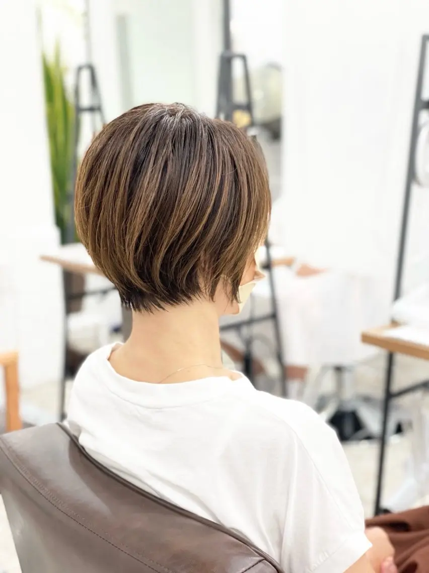 ショート カット ✨ハイライト特化 小澤✨のヘアスタイル