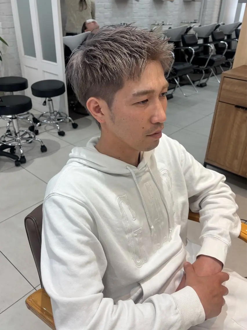 カラー メンズ 💈メンズパーマ カラー💈momoのヘアスタイル