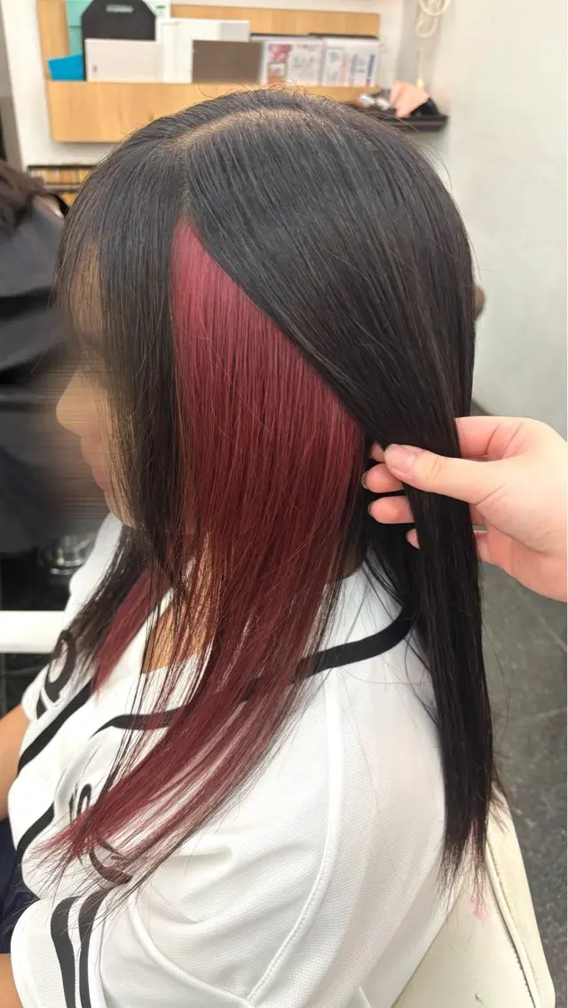 セミロング カラー ヘアカラー 🫧小林舞衣 🌙のヘアスタイル