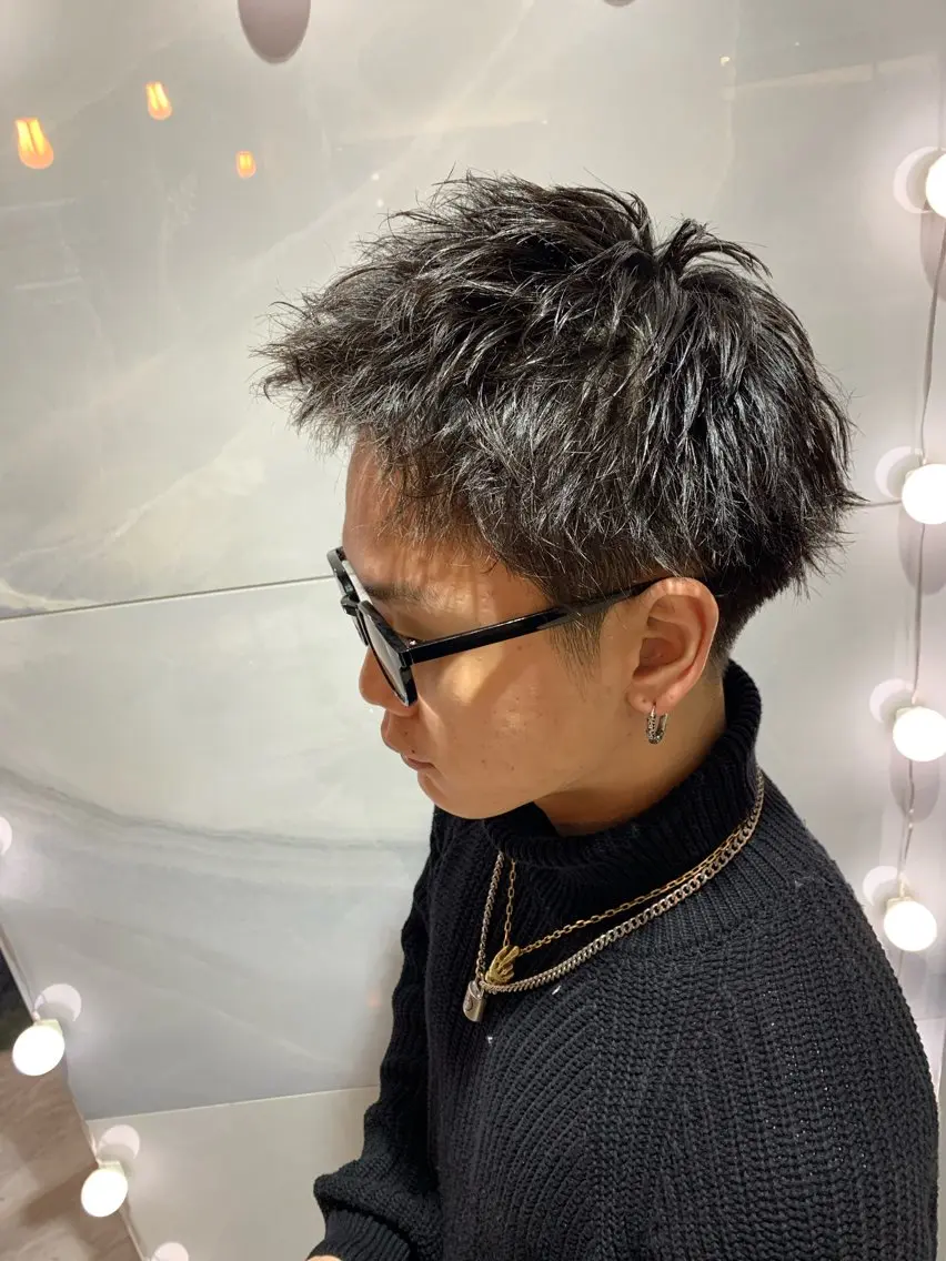 ショート メンズ メンズ/レイヤー/ 高田優のヘアスタイル