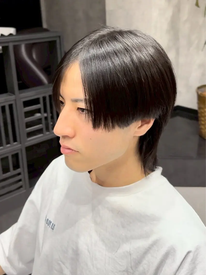メンズ センターパート ツイスパ/フェザー パーマ特化🔥真裟斗のヘアスタイル