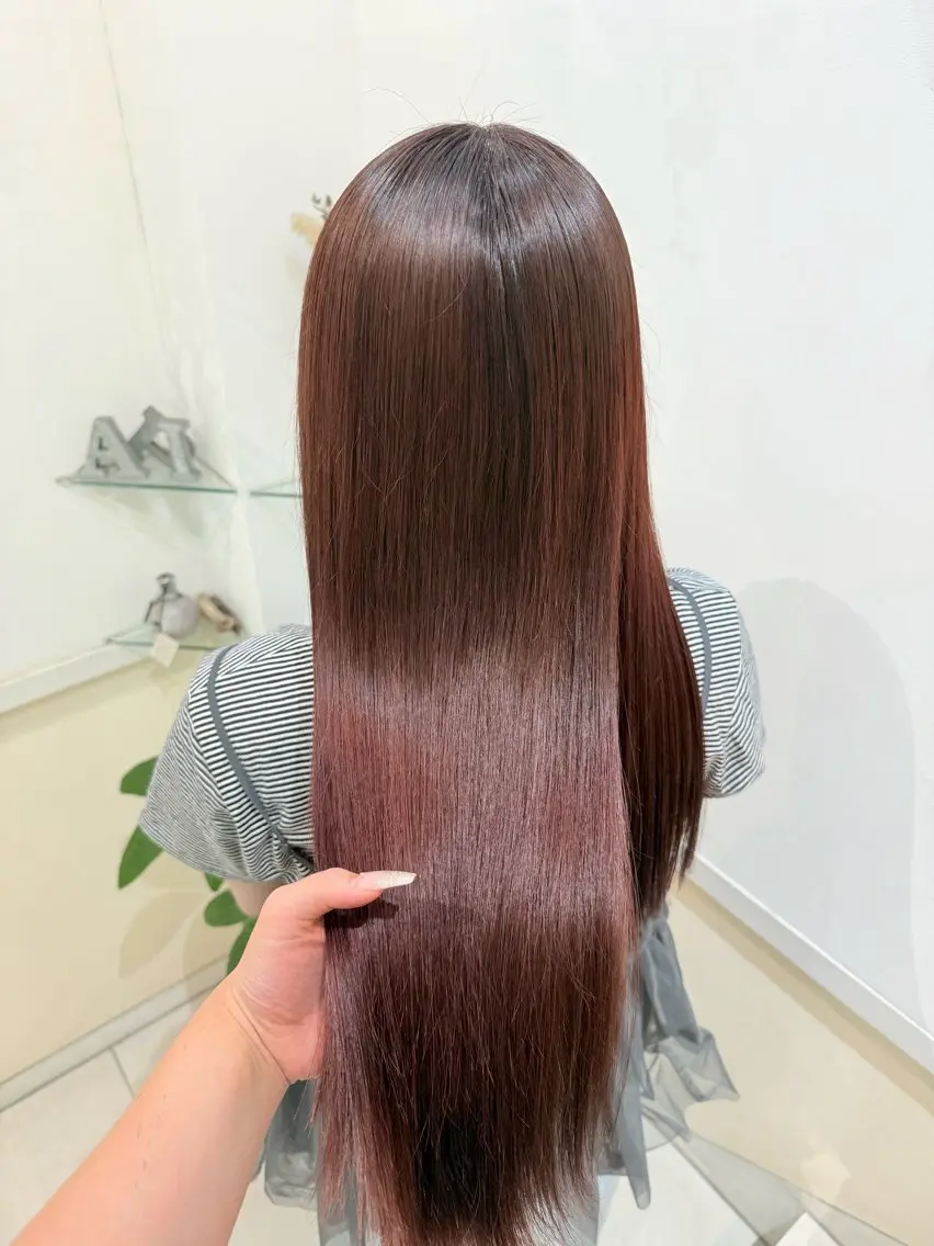 ロング カット ヘアカラー トリートメント ♡艶髪/顔周り♡ Konomiのヘアスタイル