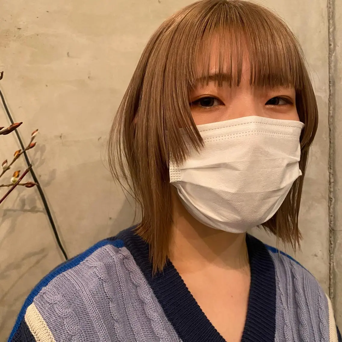 ミディアム カラー 高円寺/loca/ 田中南帆のヘアスタイル