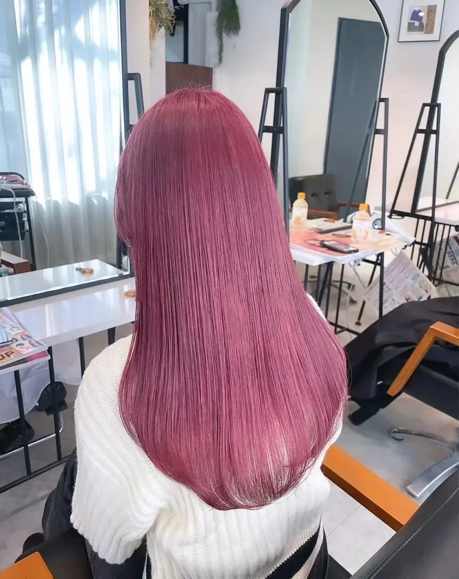【ミニモ学割】カラー🎀➕前髪カット➕髪質改善パールプラチナトリートメント🫧の写真