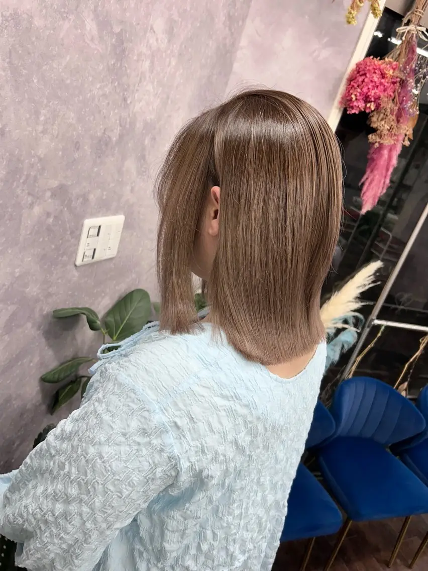 ミディアム カット ヘアカラー AN'TIA小作代表 ⭐︎kazuma⭐︎のヘアスタイル