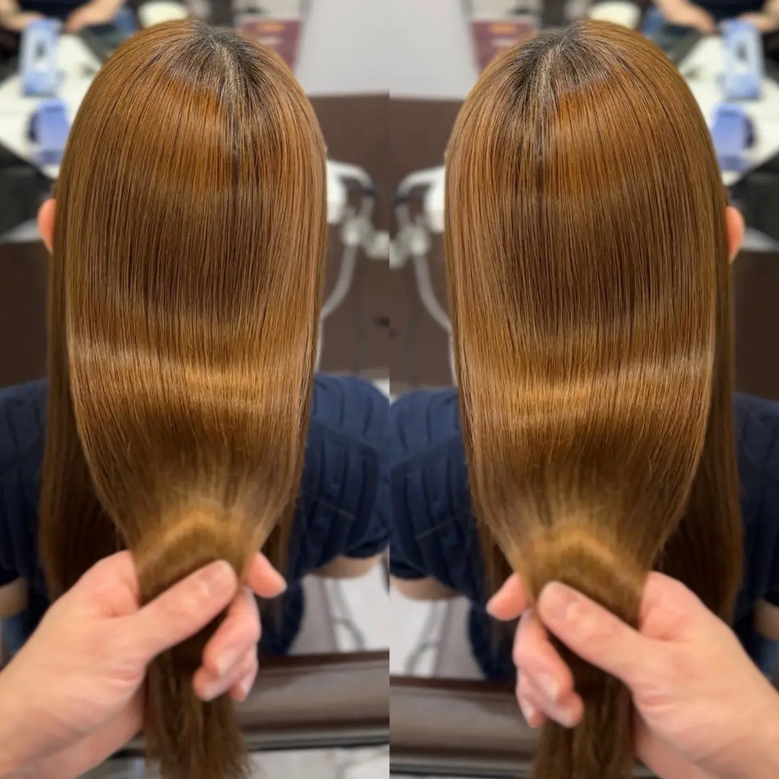 ロング 縮毛矯正 【Coby代表】 美髪特化♡ RYOのヘアスタイル