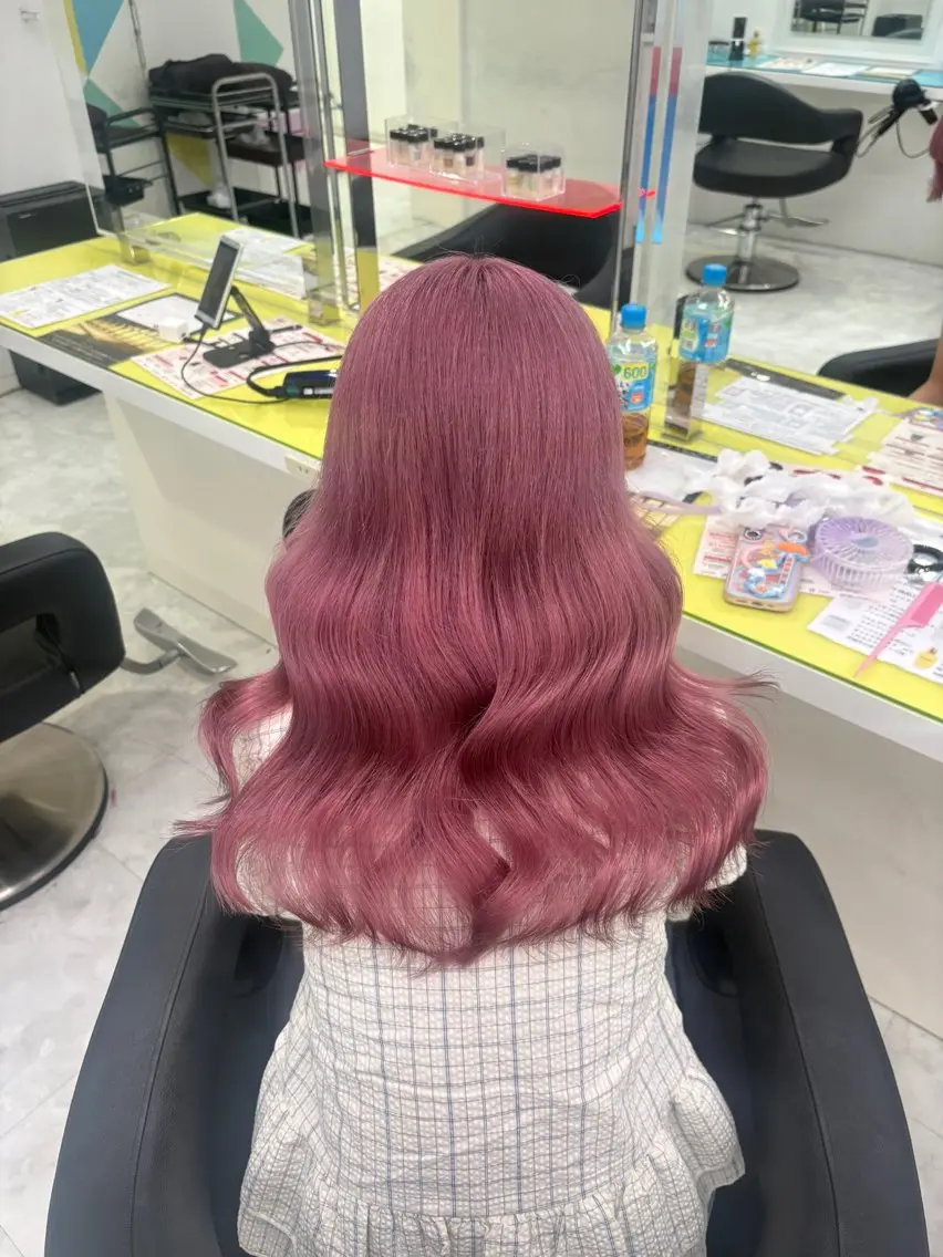 カラー ヘアカラー akari🎀🤍 ガーリーstyleのヘアスタイル