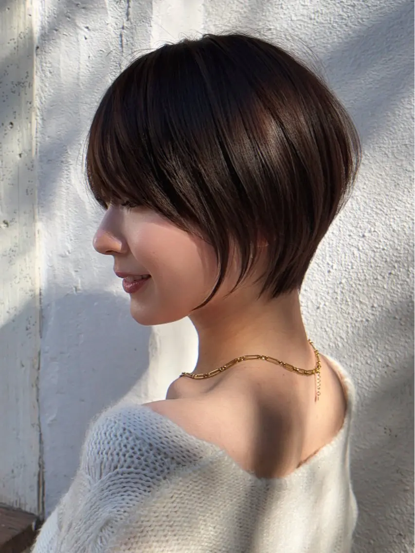 ショート カラー カット ヘアカラー トリートメント ショート/ボブ/髪 質改善🌼　荒砂のヘアスタイル