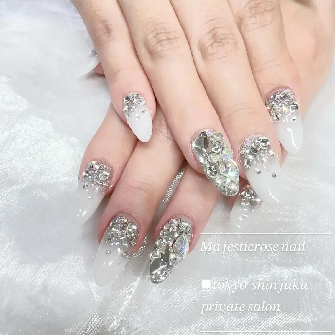 ネイル スカルプネイル ハンドネイル nail l_yukiのネイルデザイン