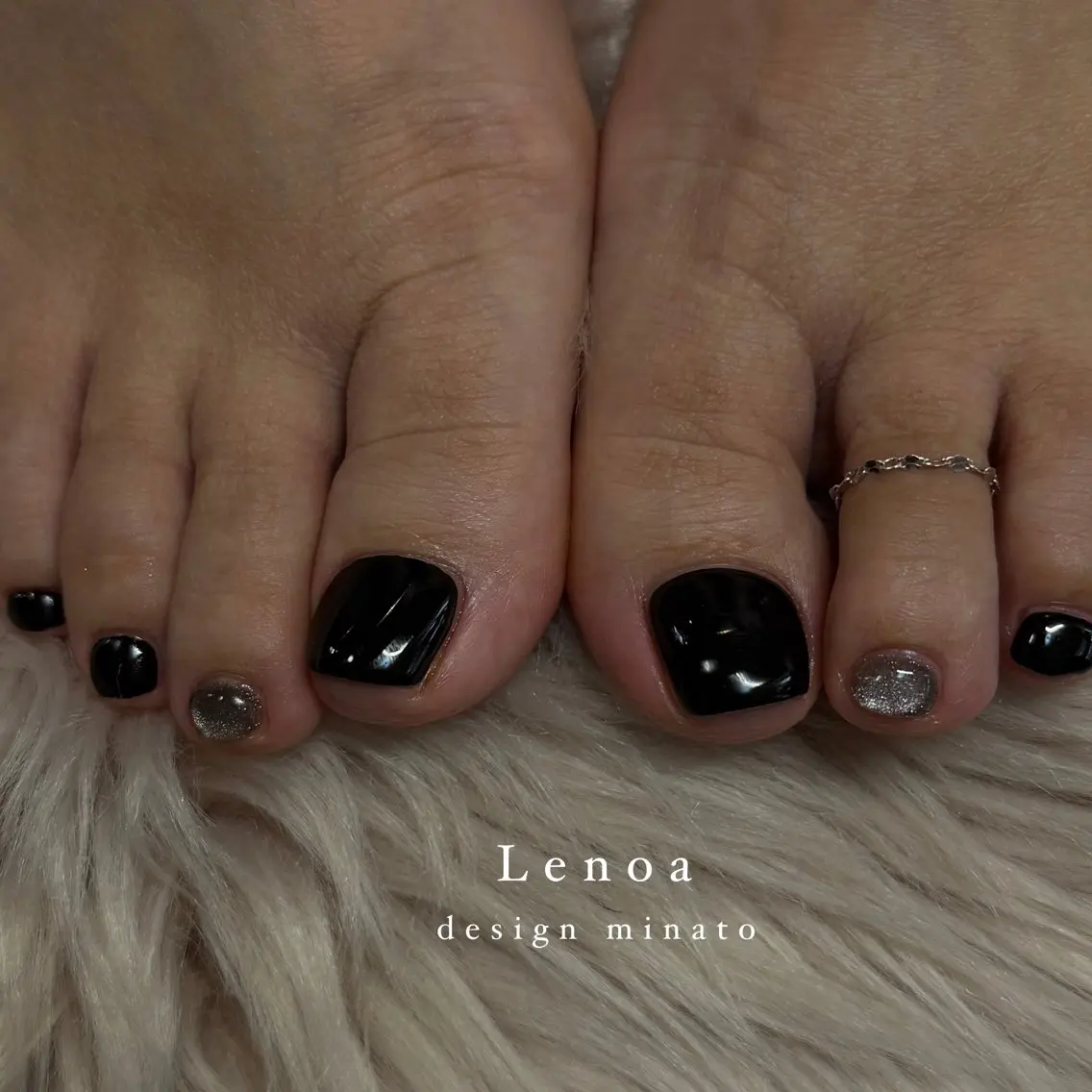 ネイル フットネイル Lenoa minatoのネイルデザイン