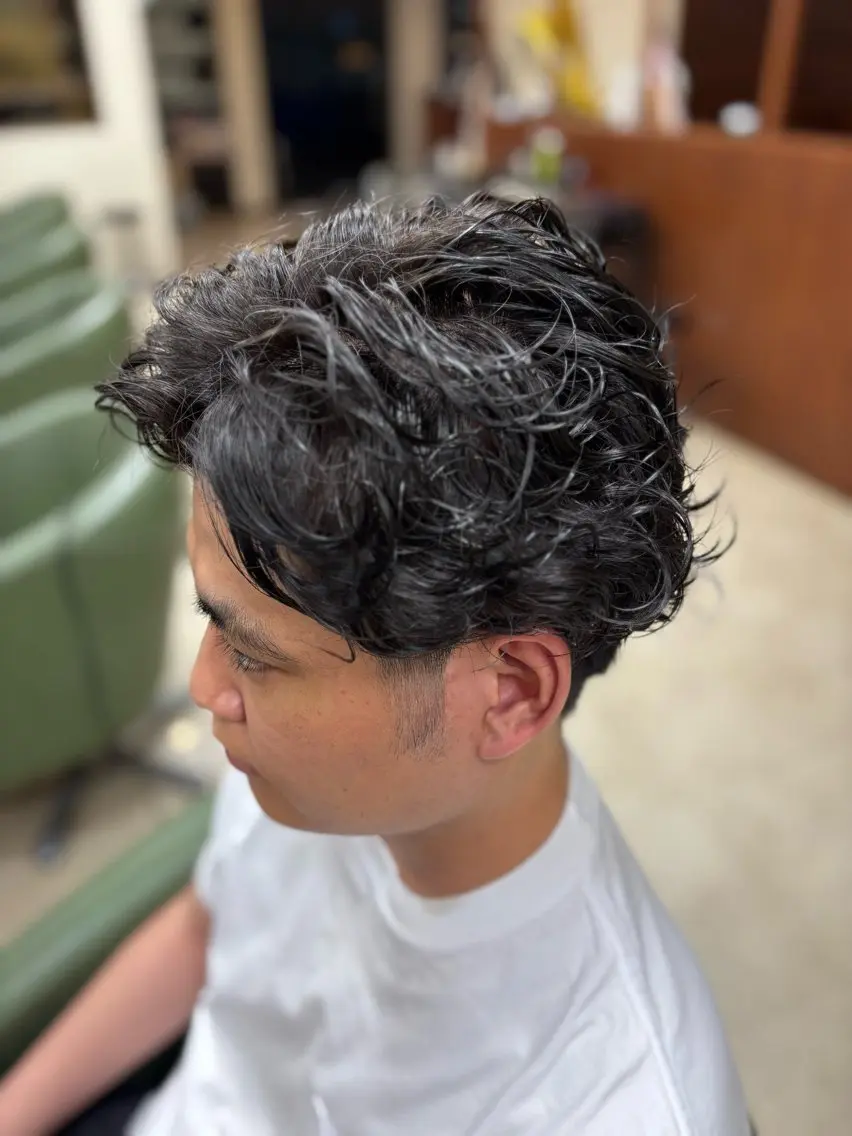 ショート カット パーマ ドンキ西宮のサロン★ リョウのヘアスタイル