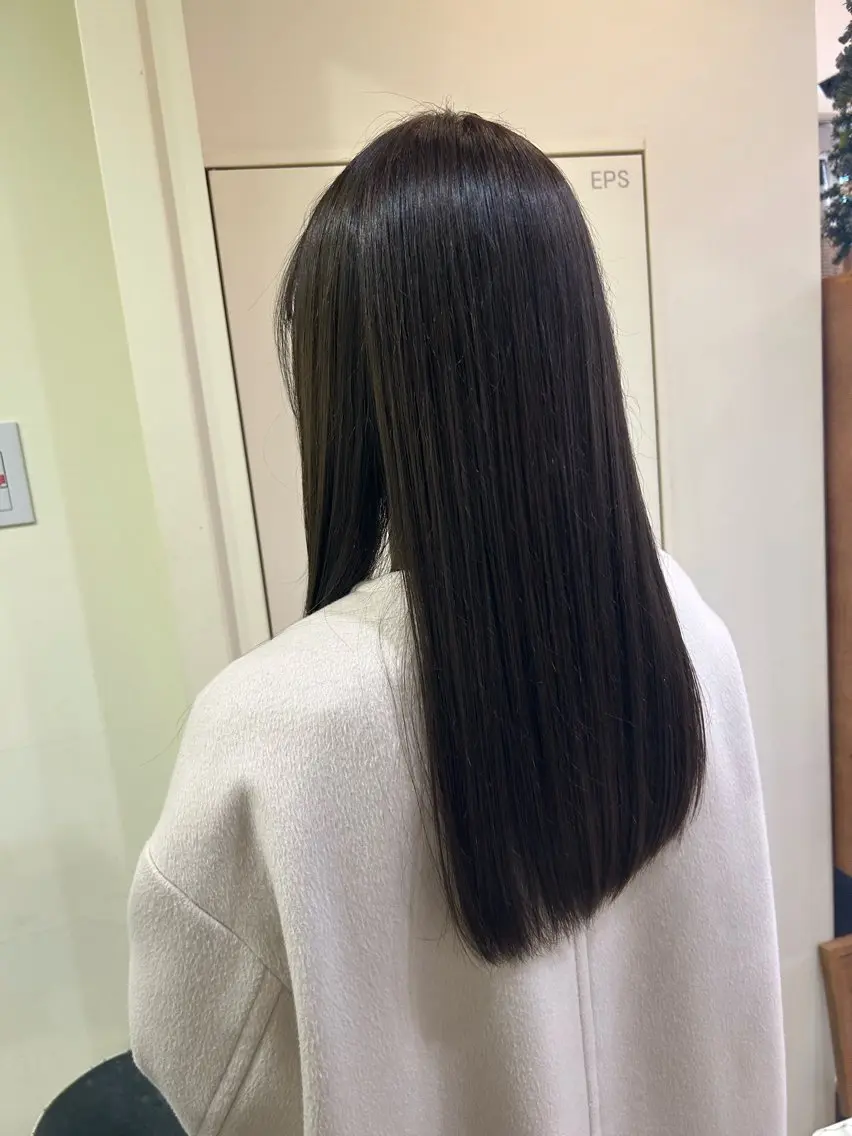 セミロング 、 、のヘアスタイル
