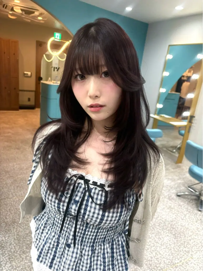 ロング 上谷 圭輝のヘアスタイル