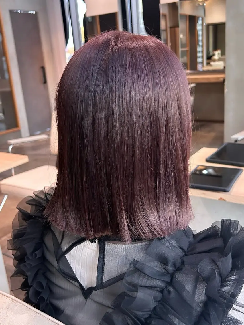 【🌈ミニモ限定🌈】カット+全体カラー+選べるトリートメントの写真