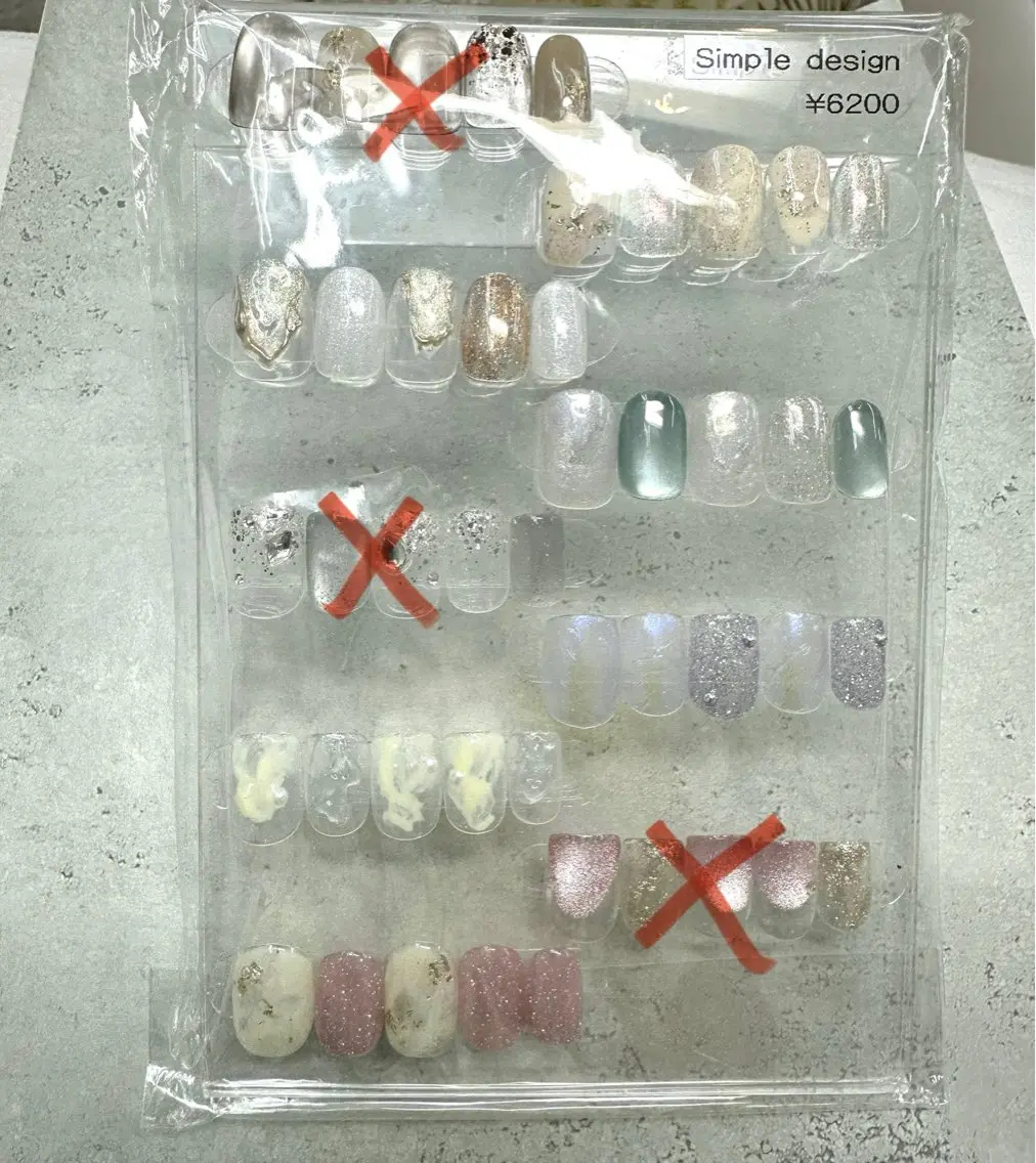 ネイル シンプルネイル 濱田 桃葉のネイルデザイン