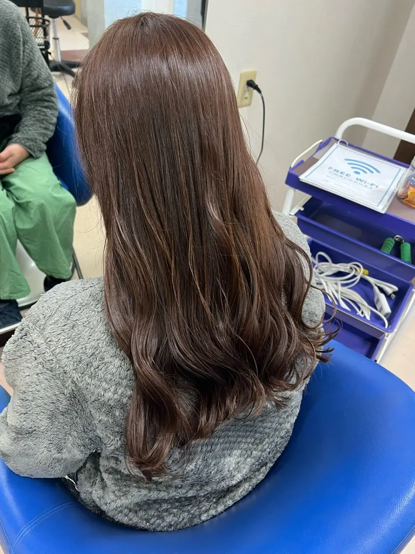 ミディアム ヘアアレンジ エクステ 辻村 遥楓のヘアスタイル
