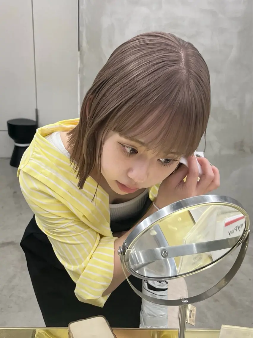 カラー ヘアカラー トリートメント ヘアセット 🌿似合わせ透明感 カラー松本朋幸🌿のヘアスタイル