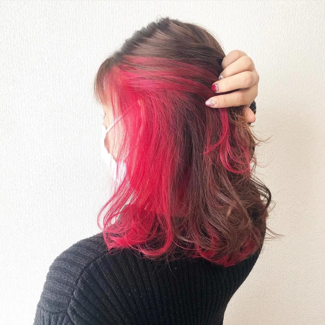 カラー ツノガイ エリのヘアスタイル