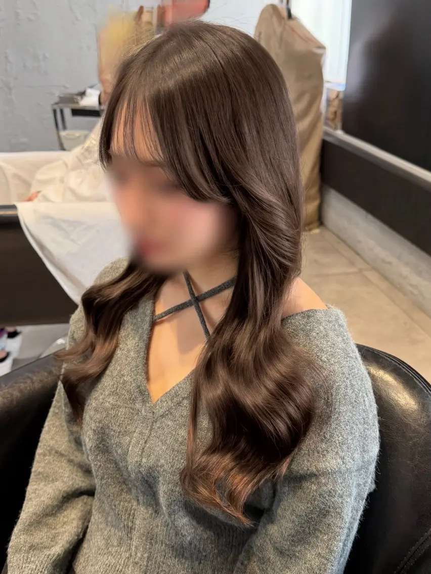 セミロング エクステ Fi-Ne原宿/プル エク指名No.1そらのヘアスタイル