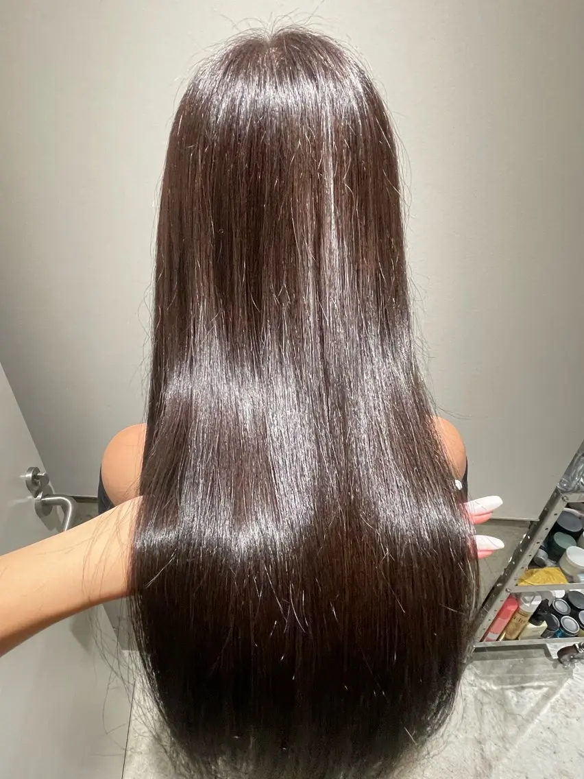 ロング カラー カット ヘアカラー kilto.きょうか 🍑カットモデル🍑のヘアスタイル
