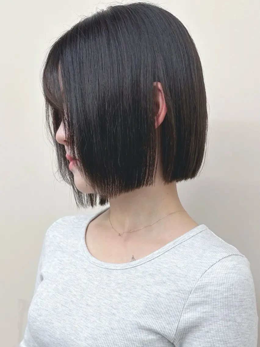 ショート カット トリートメント ボブ/ゆるふわ ボブパーマ/とういのヘアスタイル