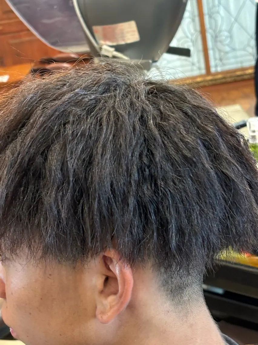 ショート パーマ メンズ おしゃれ泥棒 石原メンズ特化美容師のヘアスタイル