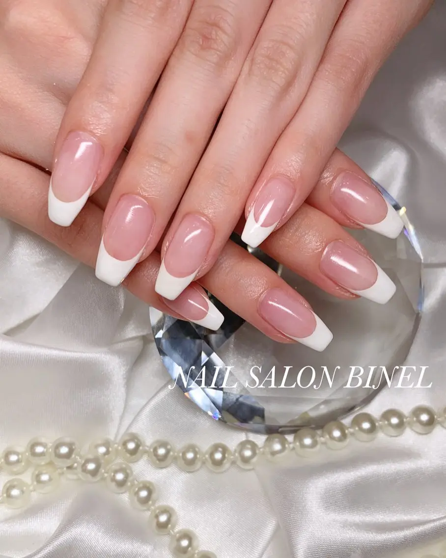ジェルネイル💅フレンチネイル♡【オフ代込み】の写真