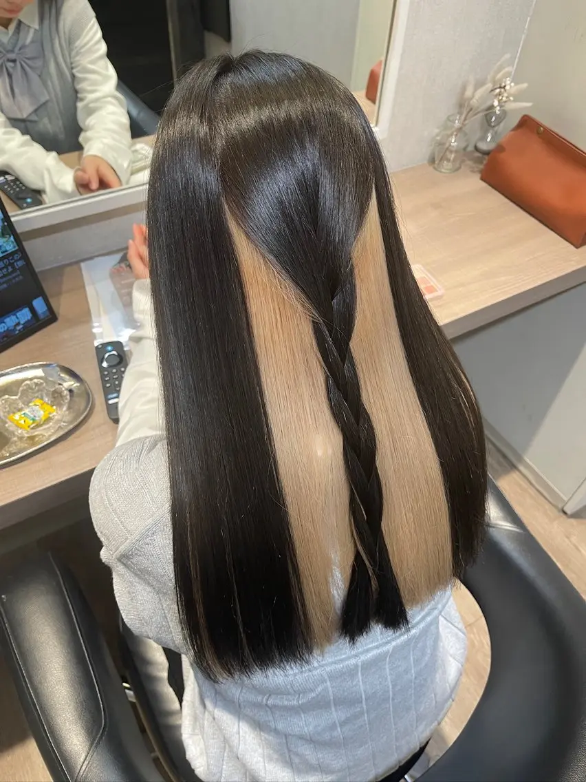 セミロング カラー カット ヘアカラー トリートメント ANDIAMO SAKAE🍁楓のヘアスタイル