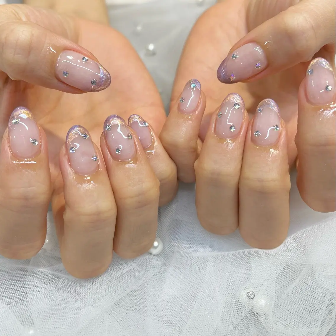 ネイル 持ち込み 内田 里穂のネイルデザイン