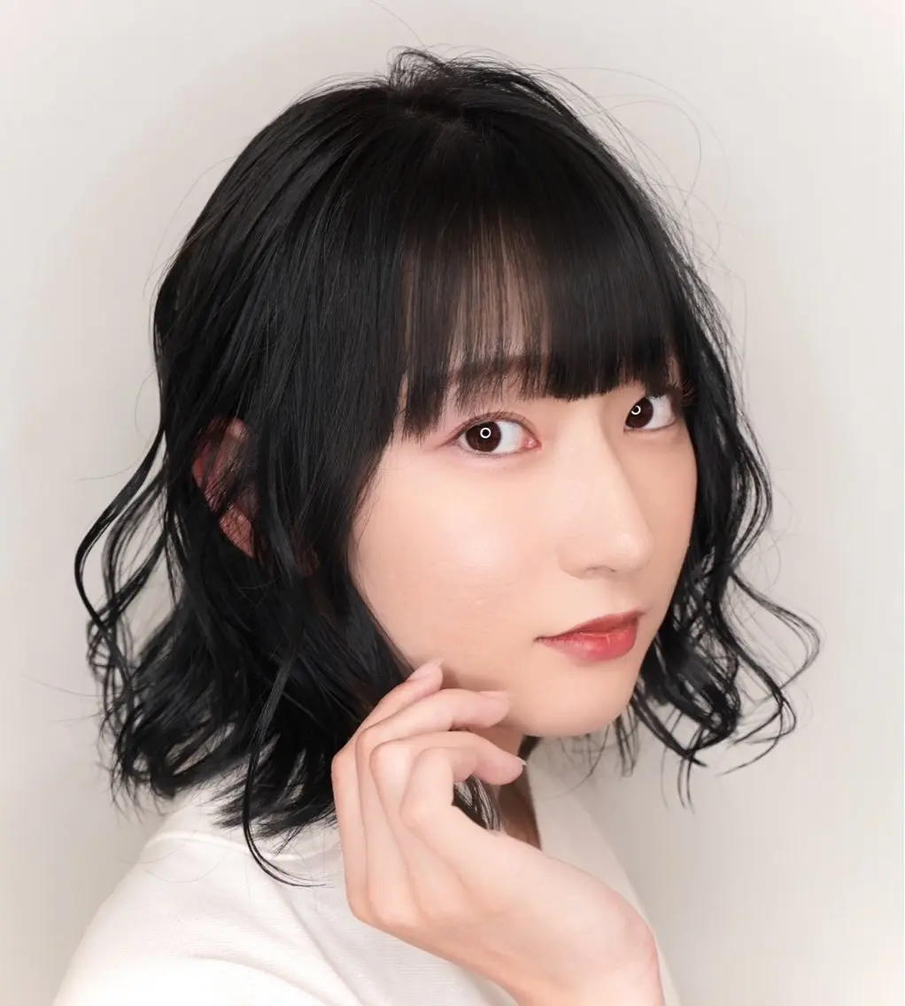 ミディアム カラー カット 柳澤 和也のヘアスタイル