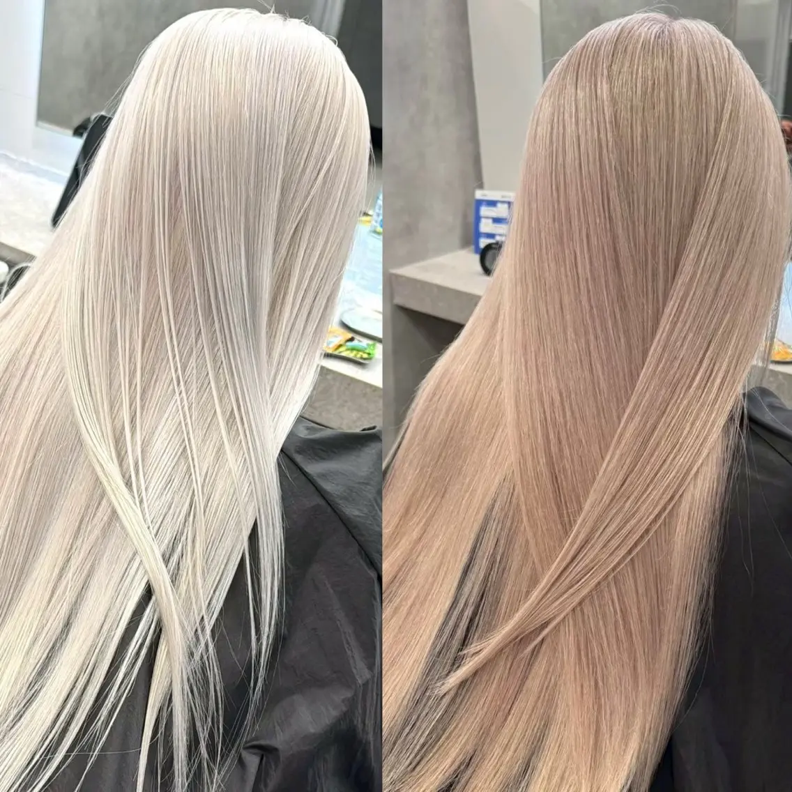 🌟明るめの髪のリタッチ🌟　　　　　　　　ハイトーンリタッチ＋カラーの写真