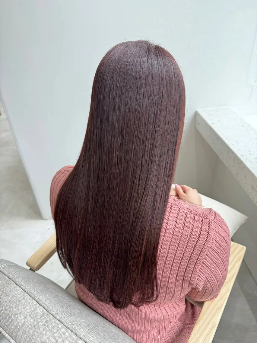 ロング カラー カット ヘアカラー 縮毛矯正 トリートメント ✨艶髪✨ 吉田誠のヘアスタイル