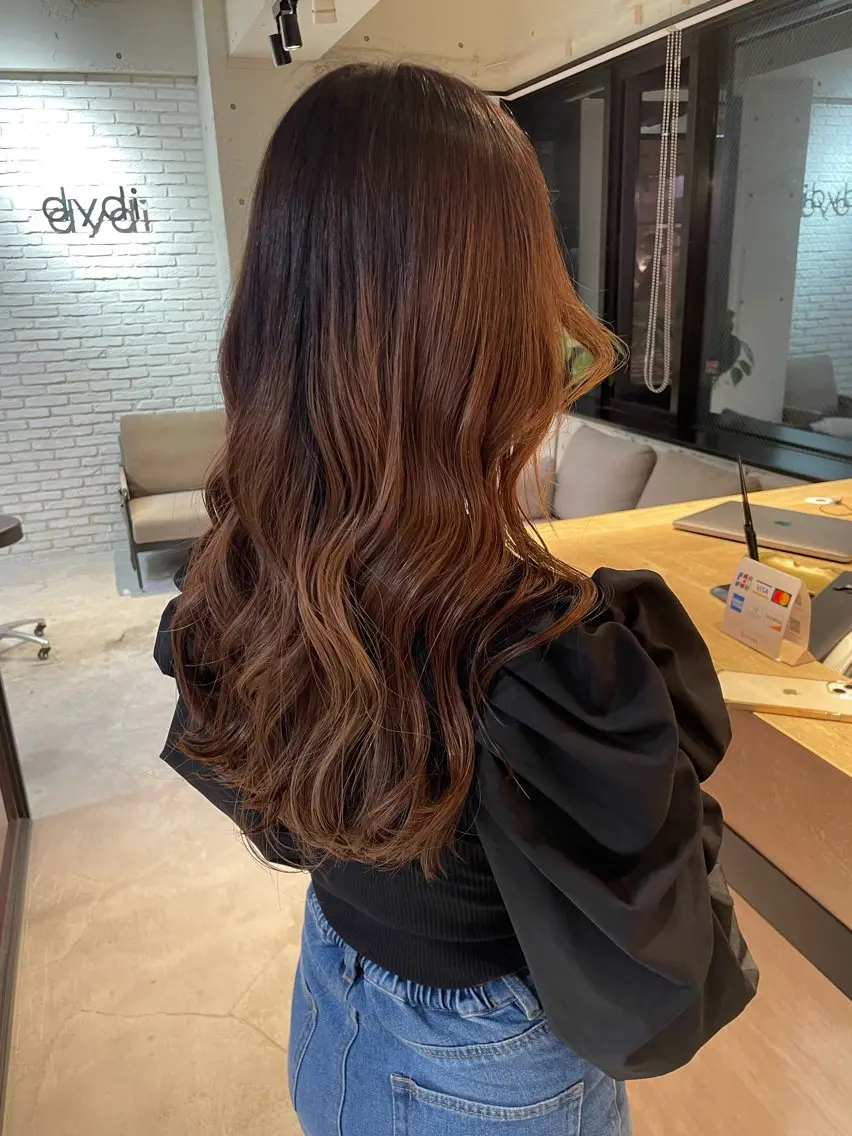 ロング 🇰🇷韓国ボブ/ 縮毛矯正🇰🇷愛誠のヘアスタイル
