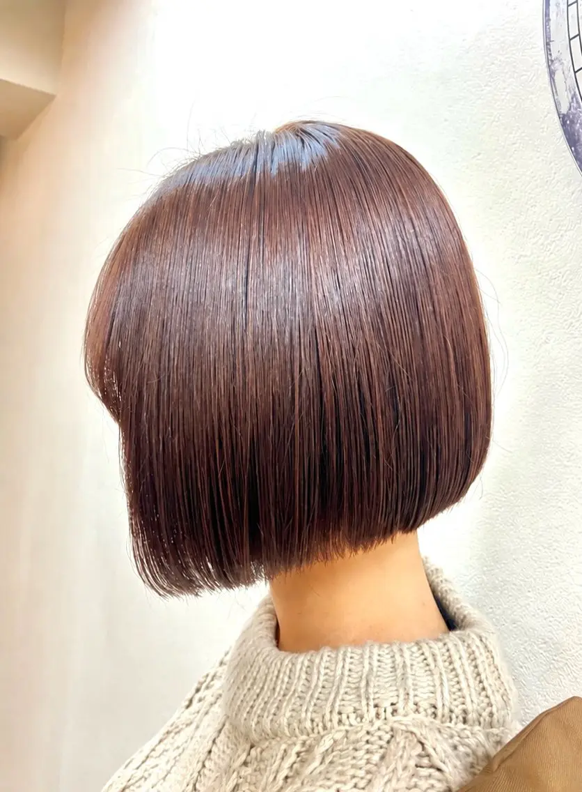 ショート カット トリートメント レイヤー×透明感 カラー🤍MAOのヘアスタイル