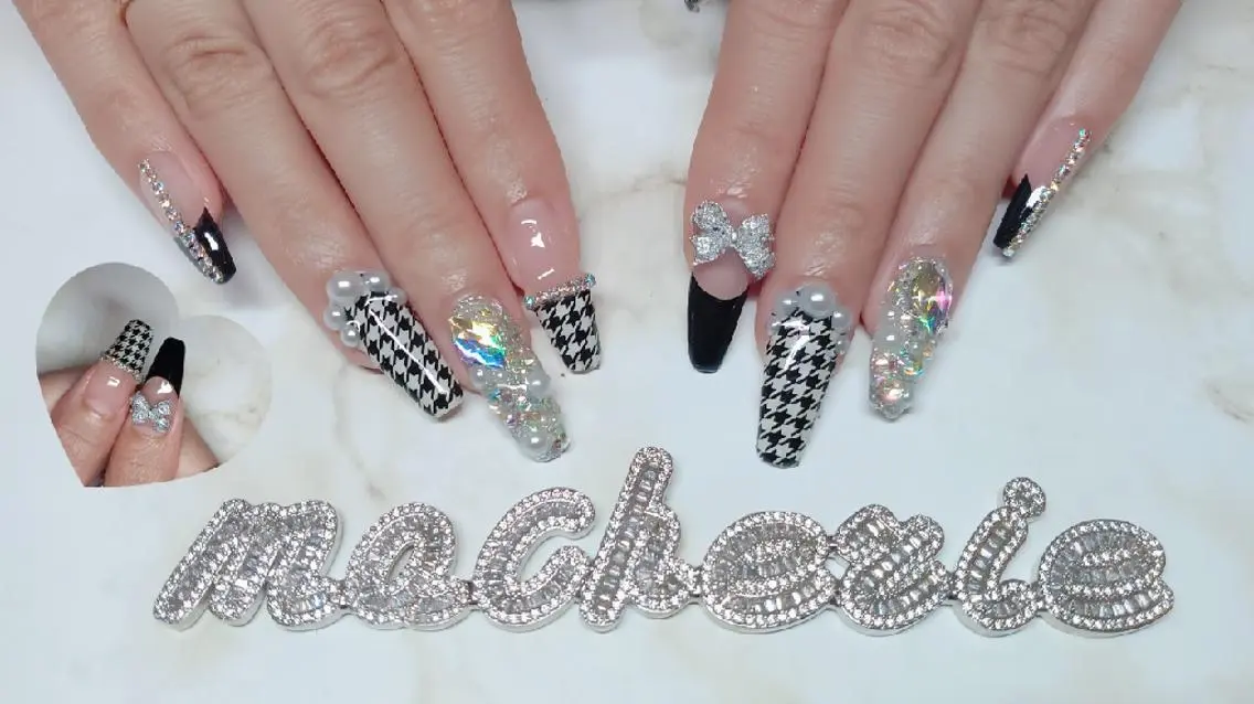 ネイル キラキラネイル ハンドネイル Nail Salon macherieのネイルデザイン