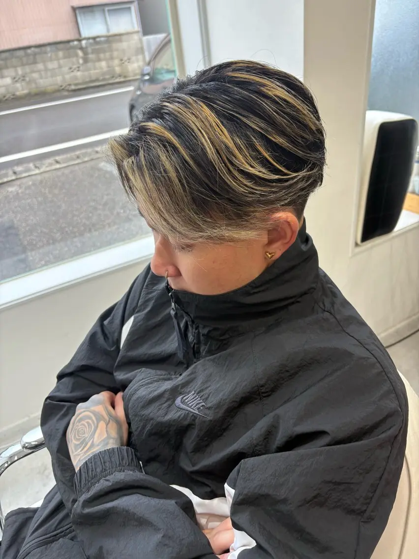 ショート メンズ 本間 颯太のヘアスタイル