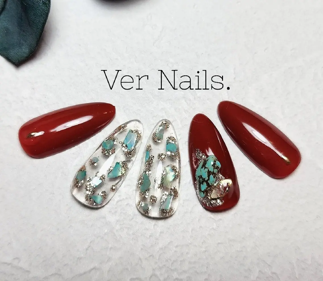 ネイル アニマル柄 ハンドネイル Ver Nails.のその他イメージ