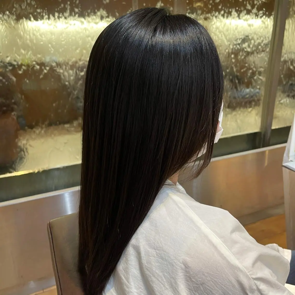 ロング 縮毛矯正 トリートメント 梶谷 和希のヘアスタイル