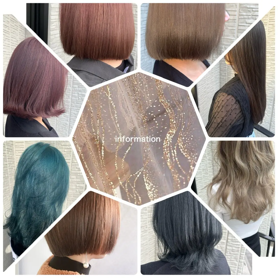 ロング カラー 縮毛矯正 K△N△♡かな ヘア&まつげのマツエク・マツパデザイン